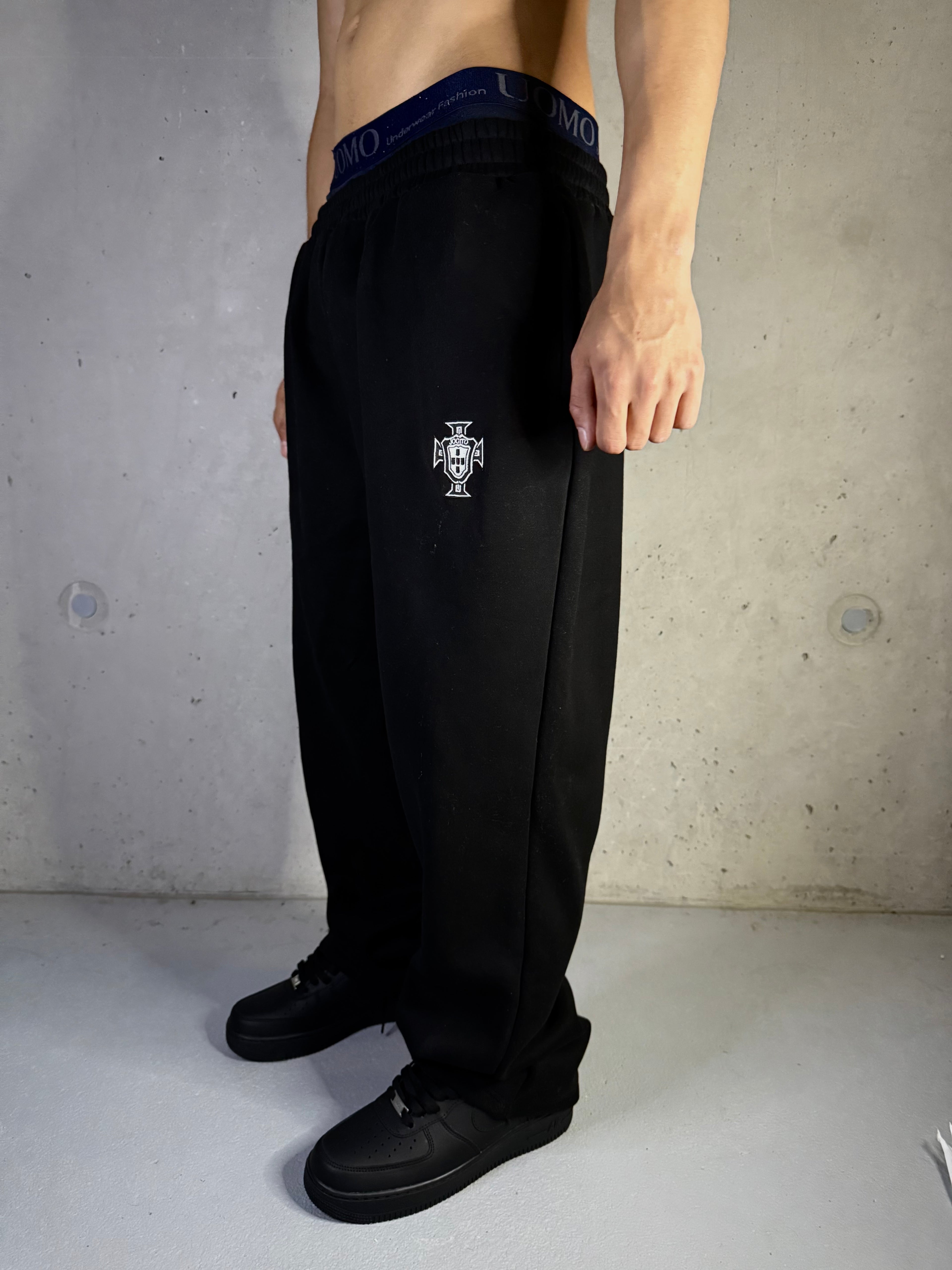 (1 week preorder) Portugal Joggers Black